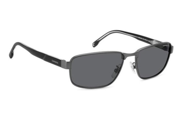 Слънчеви очила Carrera CFLEX09/G/S R80/M9 Polarized Правоъгълни Сива