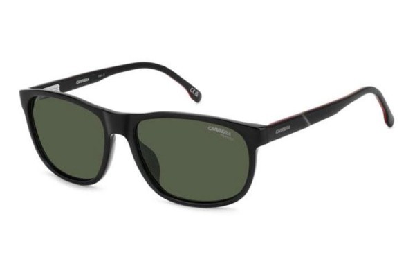 Слънчеви очила Carrera CFLEX08/G/S 807/UC Polarized Правоъгълни Черна