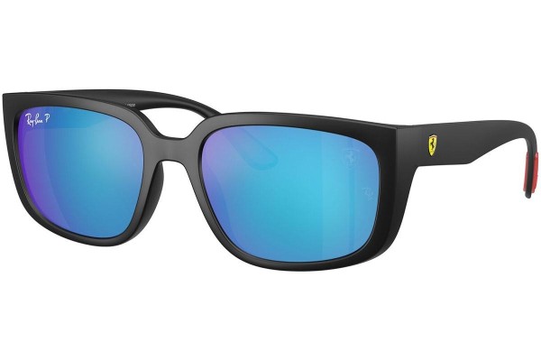 Слънчеви очила Ray-Ban RB4443M F602A1 Polarized Квадратни Черна