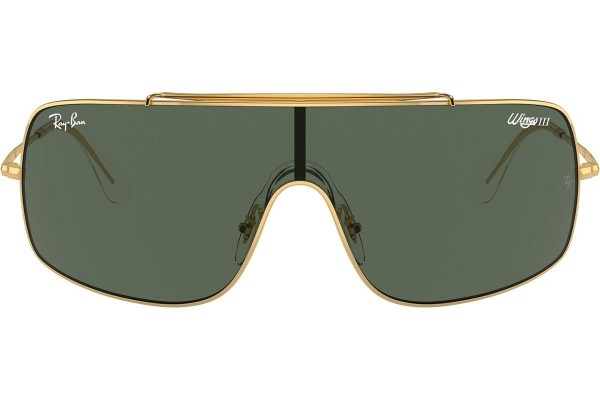 Слънчеви очила Ray-Ban RB3897 001/71 Квадратни Златна