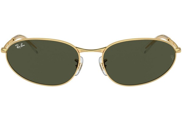 Слънчеви очила Ray-Ban RB3734 001/31 Овални Златна