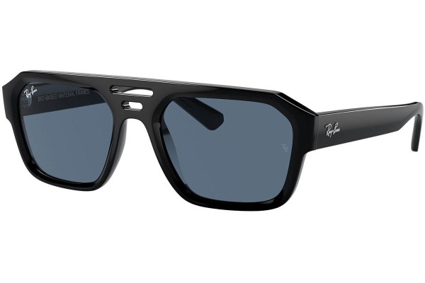 Слънчеви очила Ray-Ban Corrigan RB4397 667780 Flat Top Черна