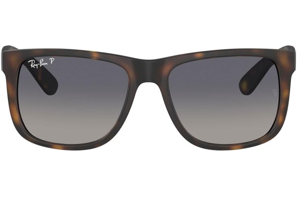 Слънчеви очила Ray-Ban Justin RB4165 865/8S Polarized Квадратни Хавана