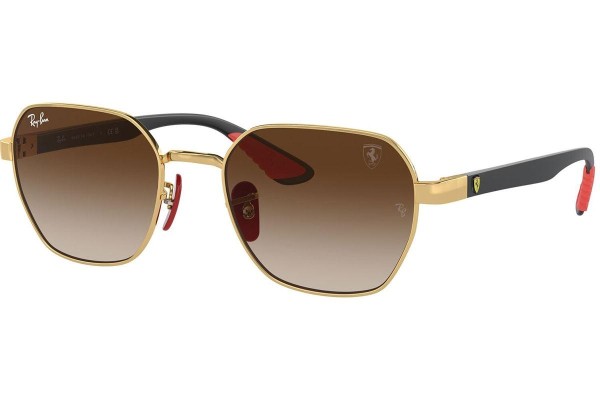 Слънчеви очила Ray-Ban RB3794M F02913 Правоъгълни Златна