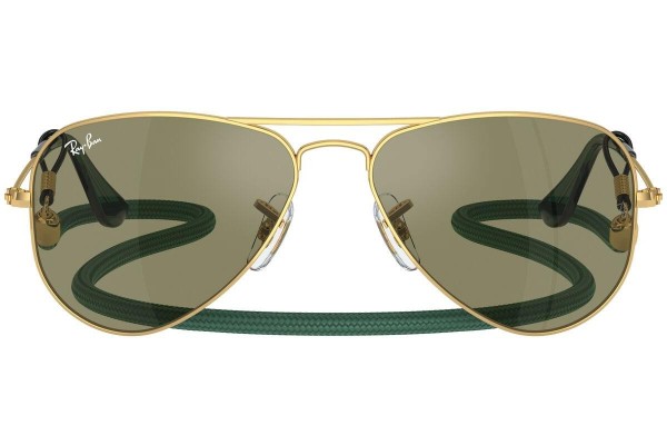 Слънчеви очила Ray-Ban Junior Aviator Junior RJ9506S 223/6R Пилотни Златна