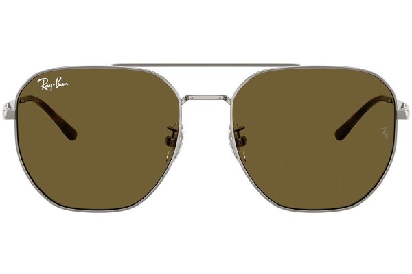 Слънчеви очила Ray-Ban RB3724D 004/73 Правоъгълни Сива