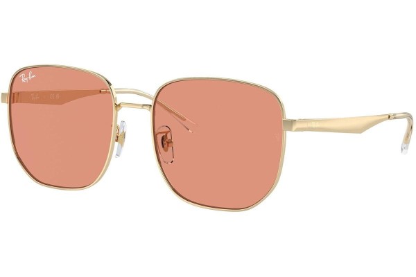 Слънчеви очила Ray-Ban RB3713D 921374 Правоъгълни Златна