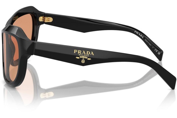 Слънчеви очила Prada PRA27S 16K07V Око на котка Черна