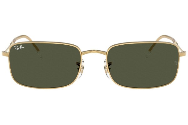 Слънчеви очила Ray-Ban RB3746 001/31 Правоъгълни Златна