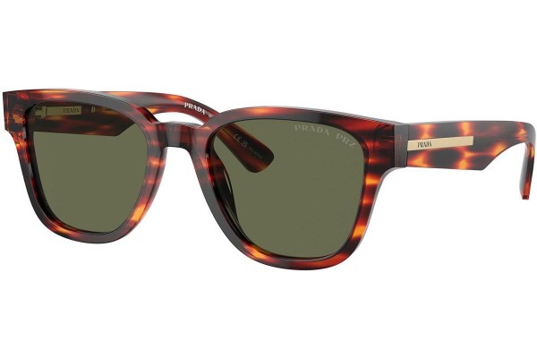 Слънчеви очила Prada PRA04SF 13O03R Polarized Квадратни Хавана