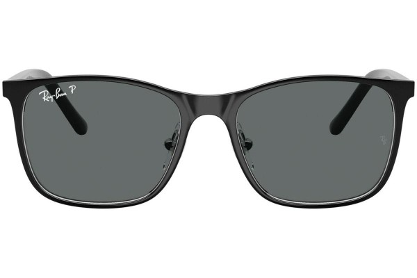 Слънчеви очила Ray-Ban Junior RJ9551S 295/81 Polarized Квадратни Черна