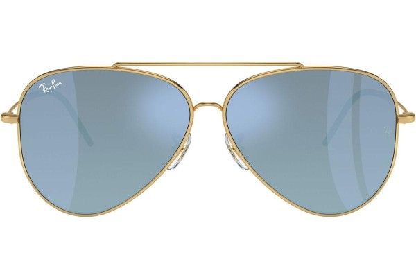 Слънчеви очила Ray-Ban Aviator Reverse RBR0101S 001/GA Пилотни Златна