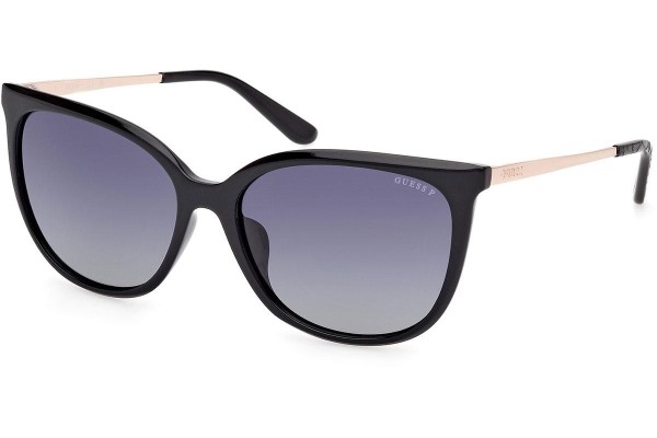 Слънчеви очила Guess GU00150-H 01D Polarized Квадратни Черна