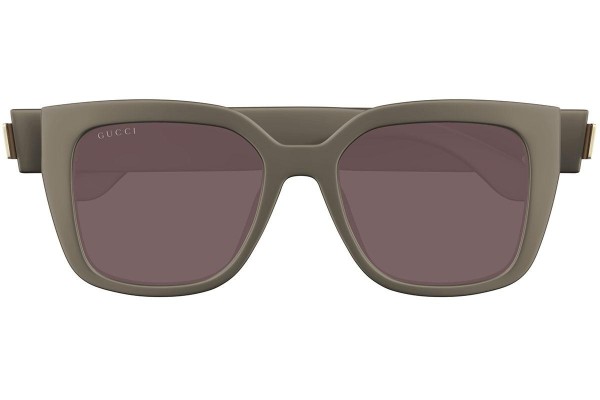 Слънчеви очила Gucci GG1690SK 003 Квадратни Кафява