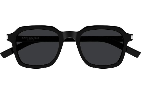 Слънчеви очила Saint Laurent SL715SLIM 001 Квадратни Черна