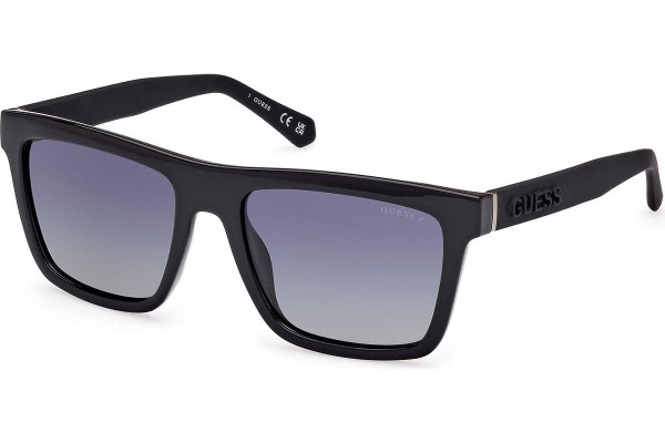 Слънчеви очила Guess GU00166 01D Polarized Квадратни Черна