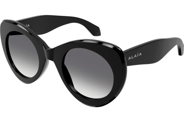 Слънчеви очила Alaia AA0064S 002 Око на котка Черна