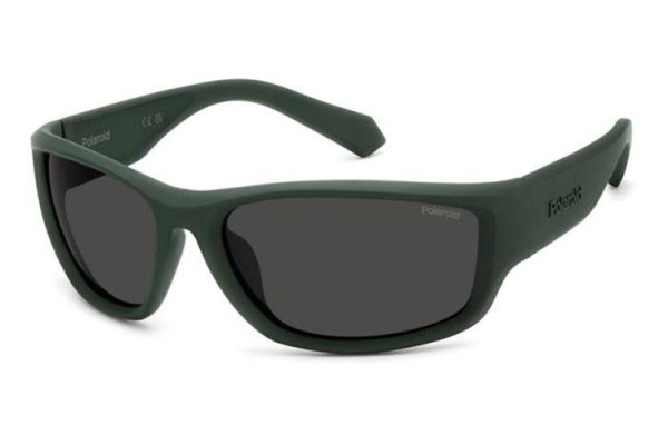 Слънчеви очила Polaroid PLD2166/S DLD/M9 Polarized Око на котка Зелена