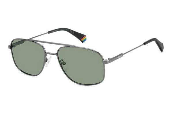 Слънчеви очила Polaroid PLD6235/S/X ASR/UC Polarized Квадратни Сива