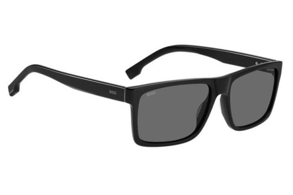 Слънчеви очила BOSS BOSS1760/G/S 807/M9 Polarized Квадратни Черна