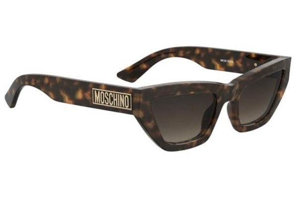 Слънчеви очила Moschino MOS182/S 086/HA Око на котка Хавана