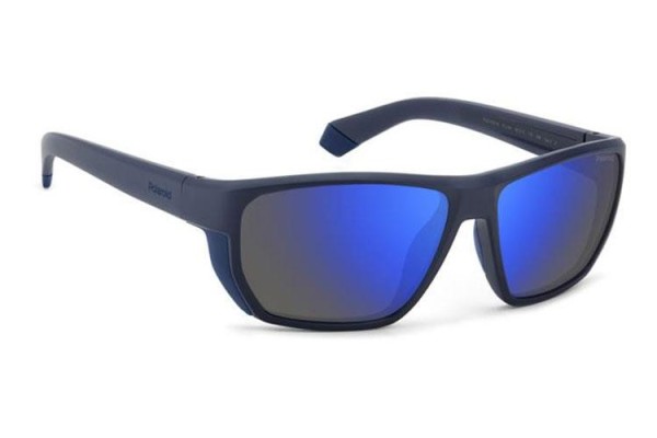 Слънчеви очила Polaroid PLD7057/S FLL/5X Polarized Правоъгълни Синя