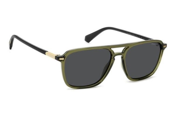 Слънчеви очила Polaroid PLD4182/S/X 4C3/M9 Polarized Квадратни Зелена