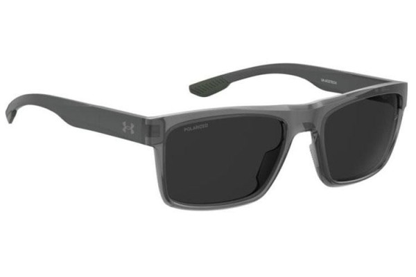 Слънчеви очила Under Armour UAACETECH 63M/M9 Polarized Квадратни Сива