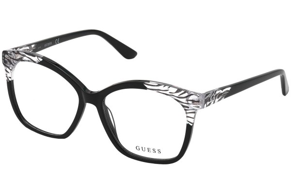 Очила Guess GU2820 001 Око на котка Черна