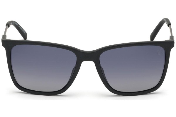 Слънчеви очила Timberland TB9209 02D Polarized Квадратни Черна