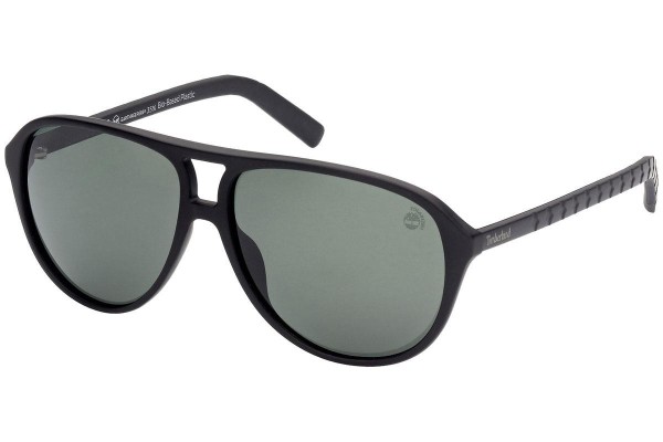 Слънчеви очила Timberland TB9224 02R Polarized Пилотни Черна