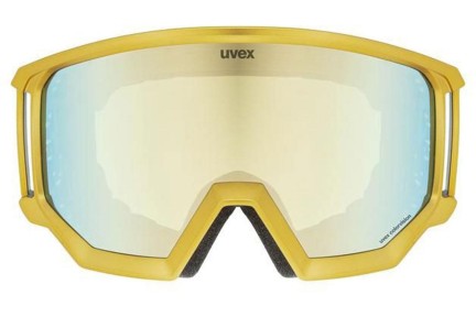 Ски очила uvex athletic CV Chrome Gold S2 С единични стъкла | Shield Златна