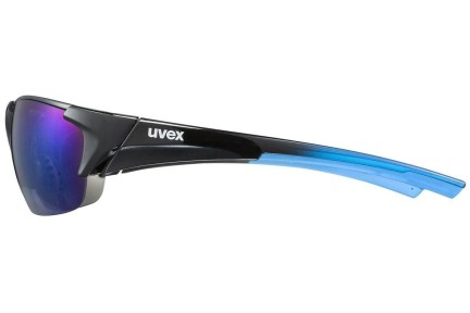 Слънчеви очила uvex blaze III set Black / Blue S3,S1,S0 Правоъгълни Черна