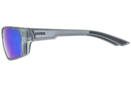 Слънчеви очила uvex sportstyle 233 P Smoke Mat S3 Polarized Правоъгълни Сива