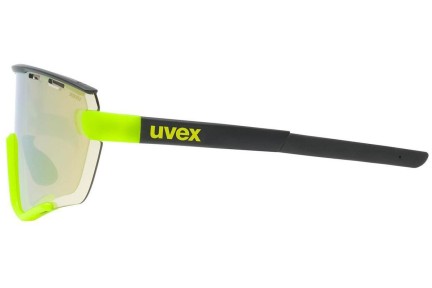 Слънчеви очила uvex sportstyle 236 set Black / Yellow Mat S2,S0 С единични стъкла | Shield Черна