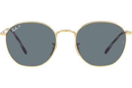 Слънчеви очила Ray-Ban Rob RB3772 001/3R Polarized Заоблени Златна