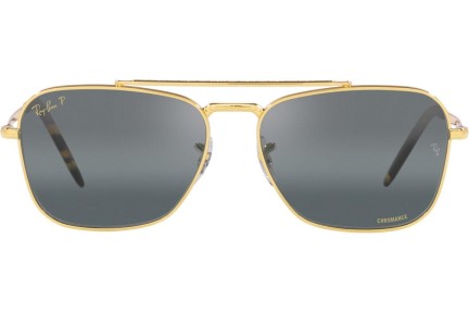 Слънчеви очила Ray-Ban New Caravan Chromance Collection RB3636 9196G6 Polarized Квадратни Златна