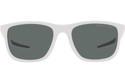 Слънчеви очила Prada Linea Rossa PS10WS TWK02G Polarized Квадратни Бяла