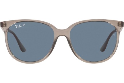 Слънчеви очила Ray-Ban RB4378 65722V Polarized Квадратни Сива