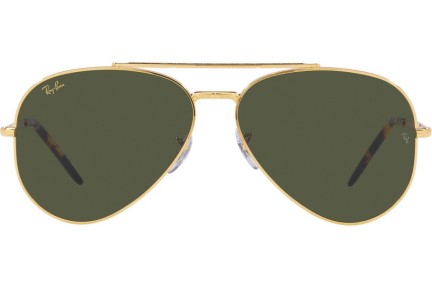 Слънчеви очила Ray-Ban New Aviator RB3625 919631 Пилотни Златна