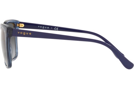 Слънчеви очила Vogue Eyewear VO5426S 276211 Око на котка Синя