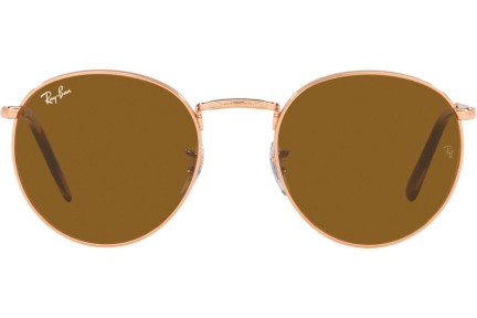 Слънчеви очила Ray-Ban New Round RB3637 920233 Заоблени Златна