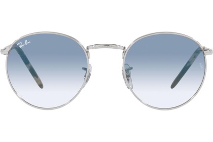 Слънчеви очила Ray-Ban New Round RB3637 003/3F Заоблени Сребърна