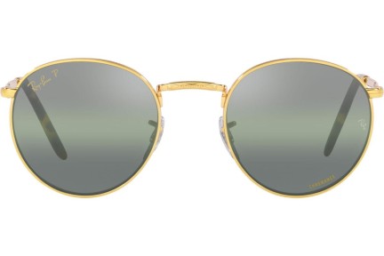 Слънчеви очила Ray-Ban New Round Chromance Collection RB3637 9196G4 Polarized Заоблени Златна