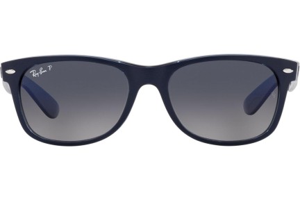 Слънчеви очила Ray-Ban New Wayfarer RB2132 660778 Polarized Квадратни Синя