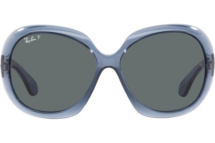 Слънчеви очила Ray-Ban Jackie Ohh II RB4098 659281 Polarized С голям размер Синя