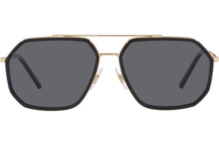 Слънчеви очила Dolce & Gabbana DG2285 02/81 Polarized Пилотни Златна