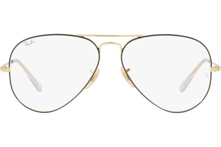 Очила Ray-Ban Aviator RX6489 2890 Пилотни Златна