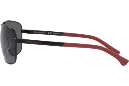 Слънчеви очила Emporio Armani EA2033 300181 Polarized Пилотни Черна