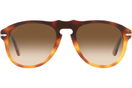 Слънчеви очила Persol PO0649 116051 Пилотни Кафява